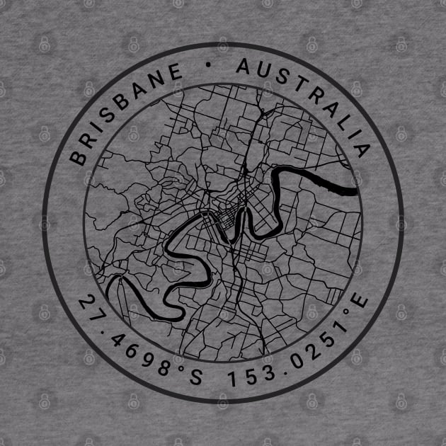 Brisbane Map by Ryan-Cox